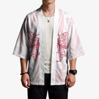 New Zealand Nurses RN Personalised Kimono Pink Stethoscope Coquette Bow Maori Motif