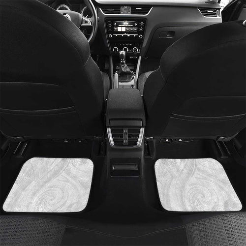 New Zealand Nurses RN Personalised Car Mats Stethoscope Floral Maori Motif