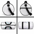New Zealand Nurses RN Personalised Duffle Bag Stethoscope Floral Maori Motif