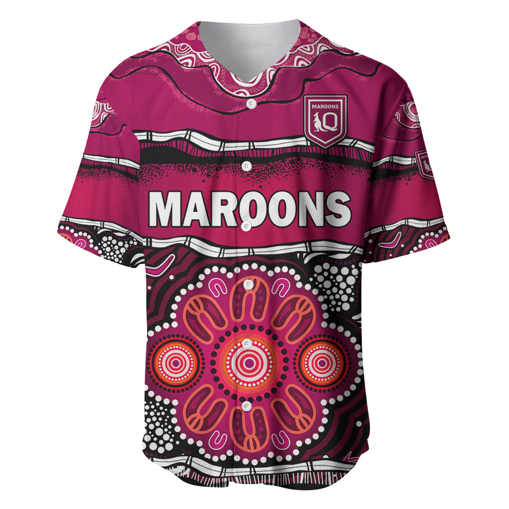 custom-text-and-number-maroons-rugby-baseball-jersey-aboriginal-queensland-state-of-origin