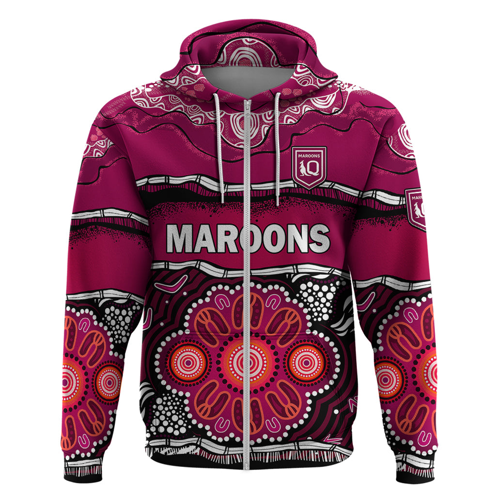 custom-text-and-number-maroons-rugby-hoodie-aboriginal-queensland-state-of-origin