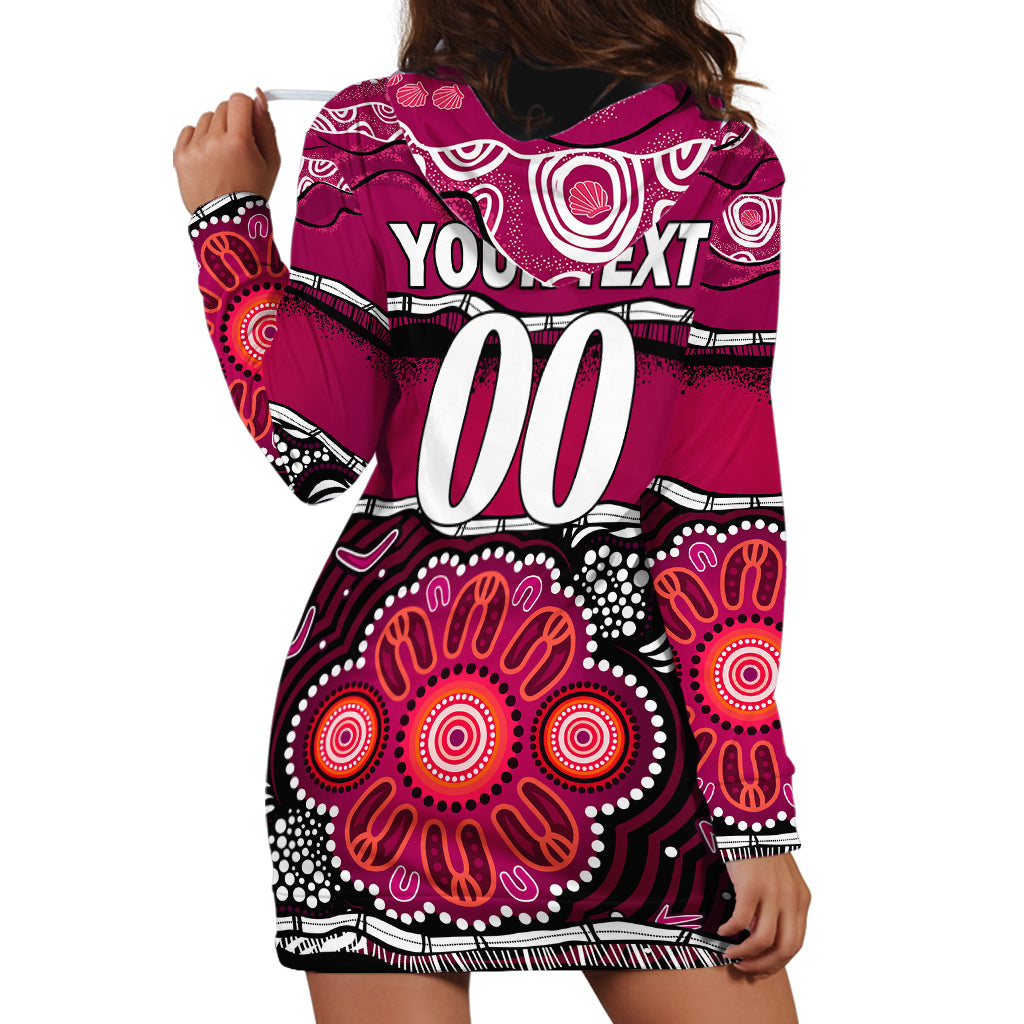 custom-text-and-number-maroons-rugby-hoodie-dress-aboriginal-queensland-state-of-origin