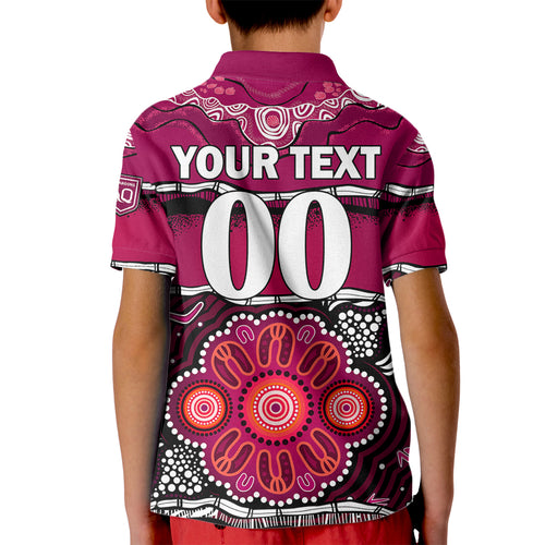 custom-text-and-number-maroons-rugby-kid-polo-shirt-aboriginal-queensland-state-of-origin