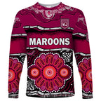 custom-text-and-number-maroons-rugby-long-sleeve-shirt-aboriginal-queensland-state-of-origin