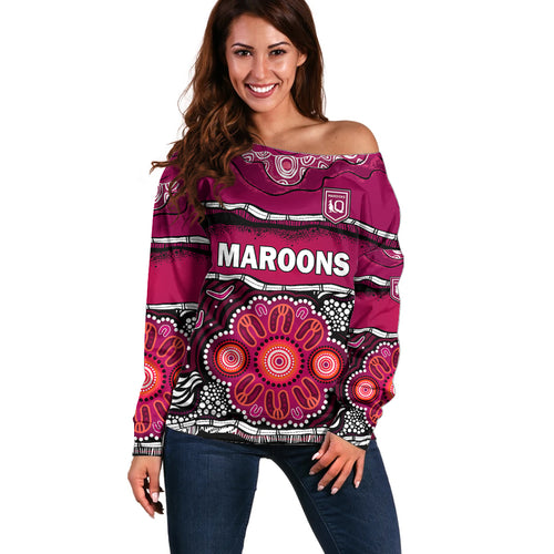 custom-text-and-number-maroons-rugby-off-shoulder-sweater-aboriginal-queensland-state-of-origin