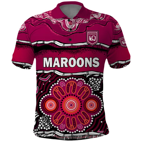 custom-text-and-number-maroons-rugby-polo-shirt-aboriginal-queensland-state-of-origin