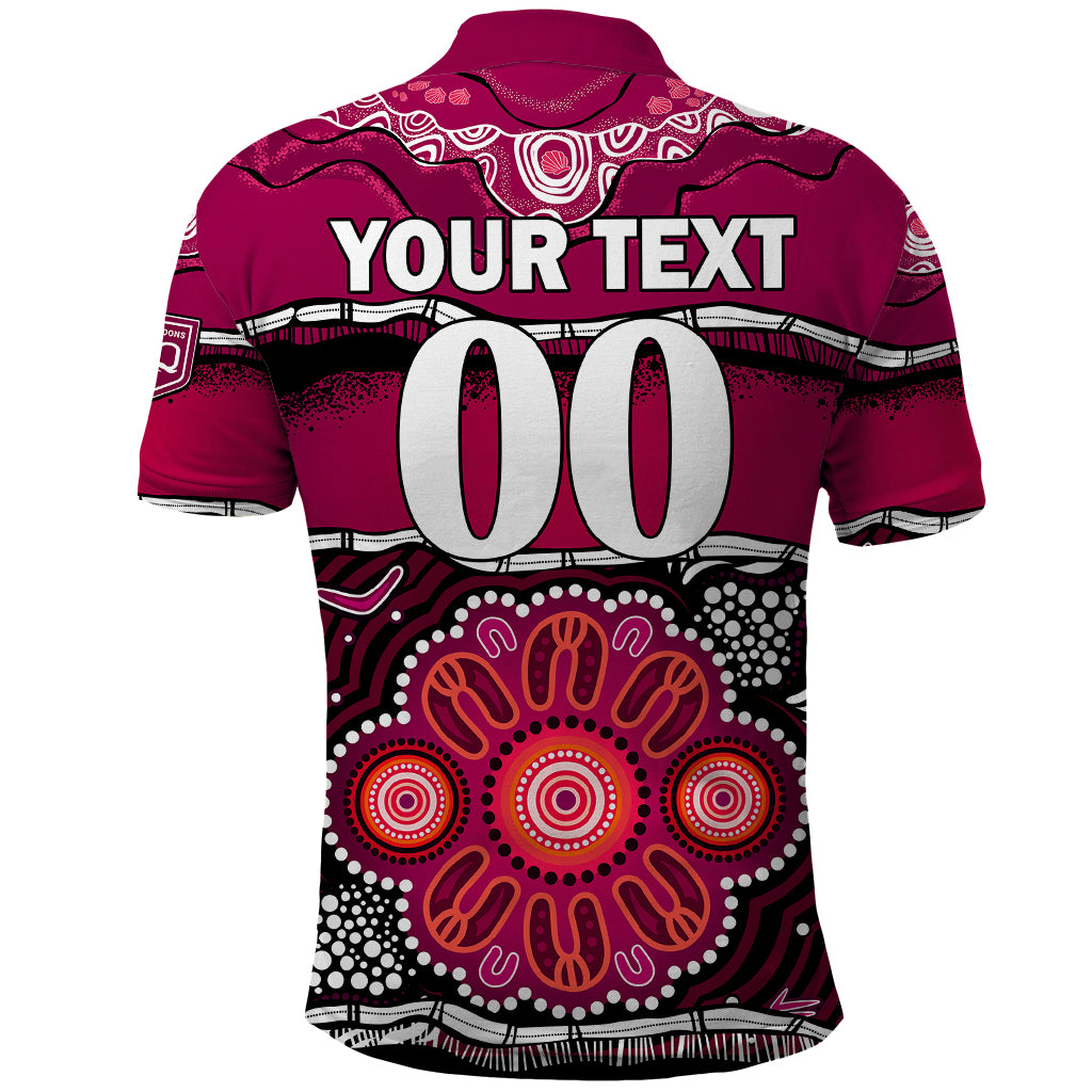 custom-text-and-number-maroons-rugby-polo-shirt-aboriginal-queensland-state-of-origin