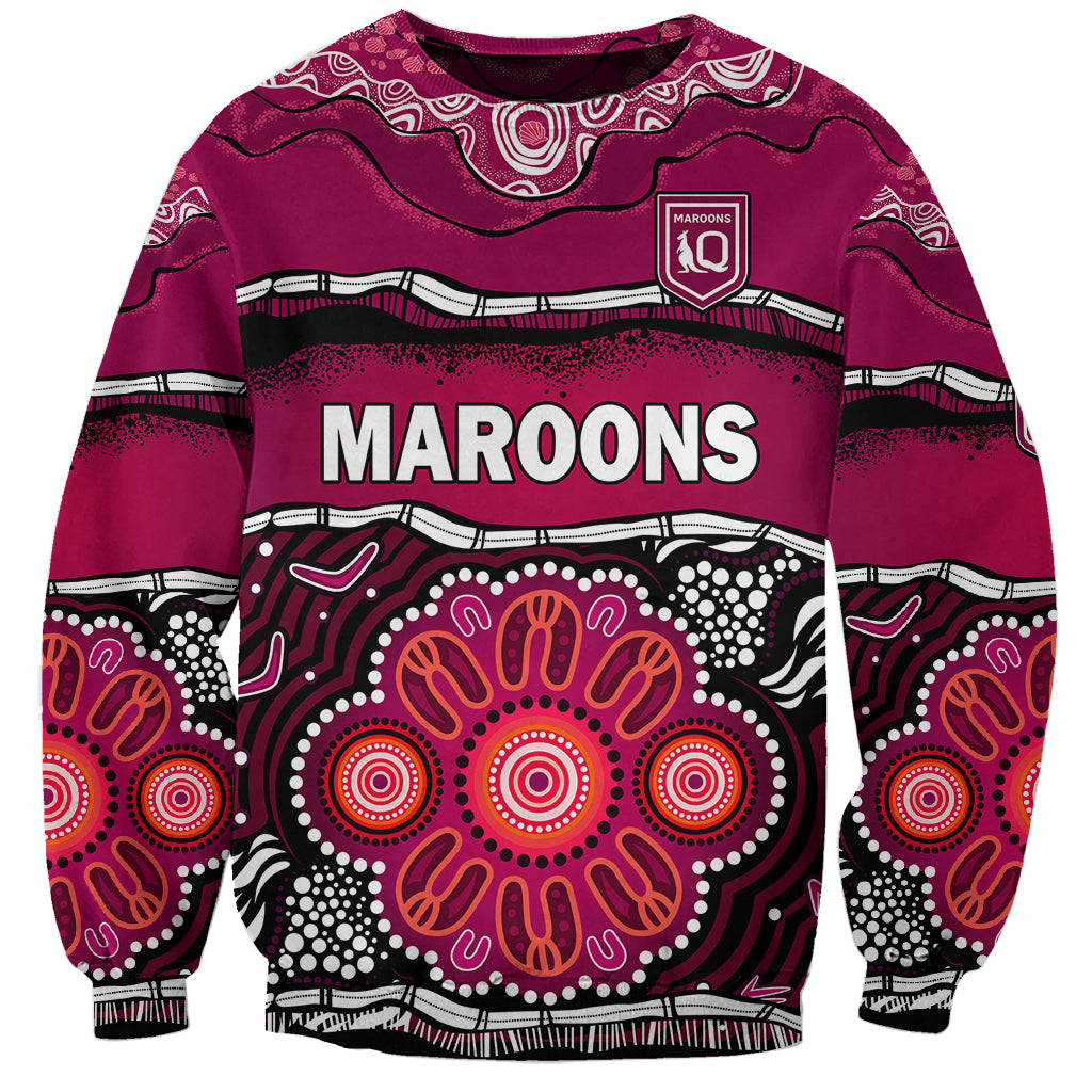 custom-text-and-number-maroons-rugby-sweatshirt-aboriginal-queensland-state-of-origin