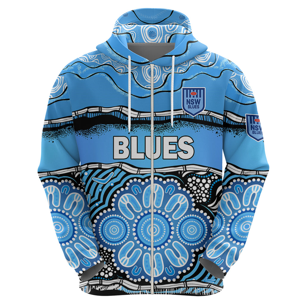 custom-text-and-number-blues-rugby-aboriginal-hoodie-new-south-wales-state-of-origin