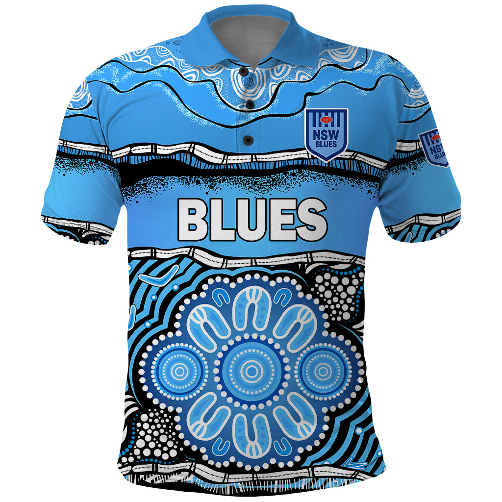 custom-text-and-number-blues-rugby-aboriginal-polo-shirt-new-south-wales-state-of-origin