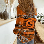 Australia Scorchers Cricket Women Casual Shirt Indigenous 2023 LT9