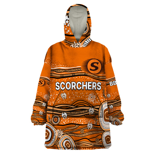 custom-text-and-number-australia-scorchers-cricket-wearable-blanket-hoodie-indigenous-2023