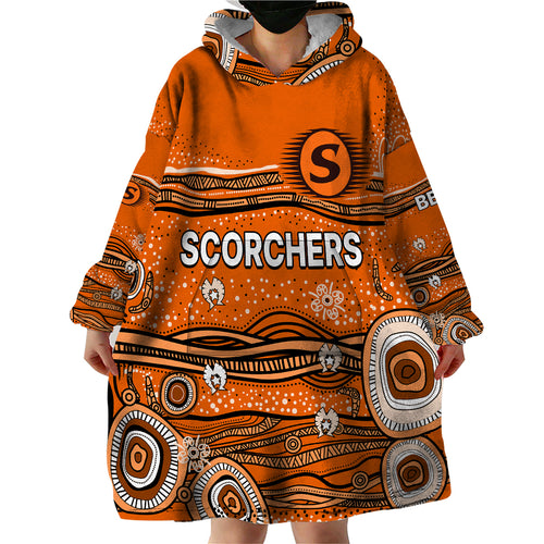custom-text-and-number-australia-scorchers-cricket-wearable-blanket-hoodie-indigenous-2023