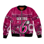 custom-text-and-number-australia-sixers-cricket-bomber-jacket-indigenous-2023