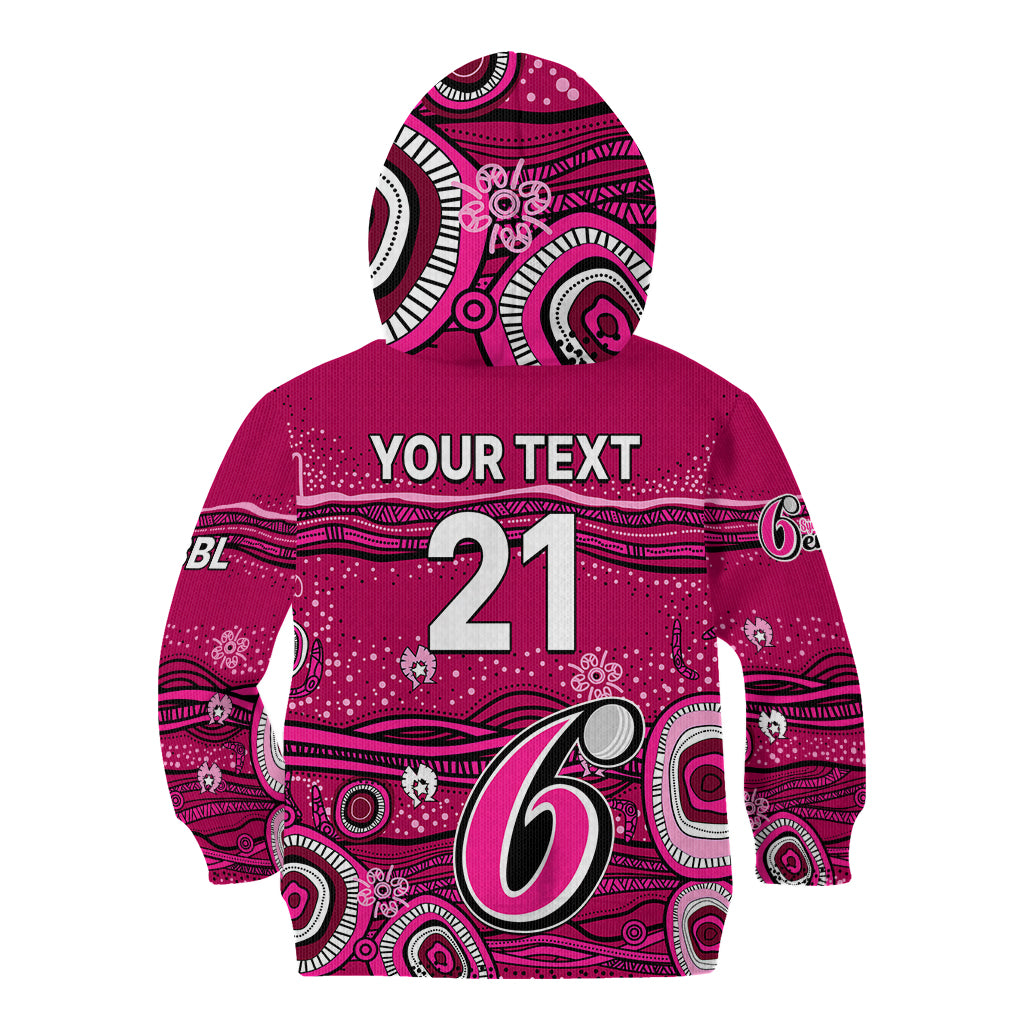 custom-text-and-number-australia-sixers-cricket-kid-hoodie-indigenous-2023
