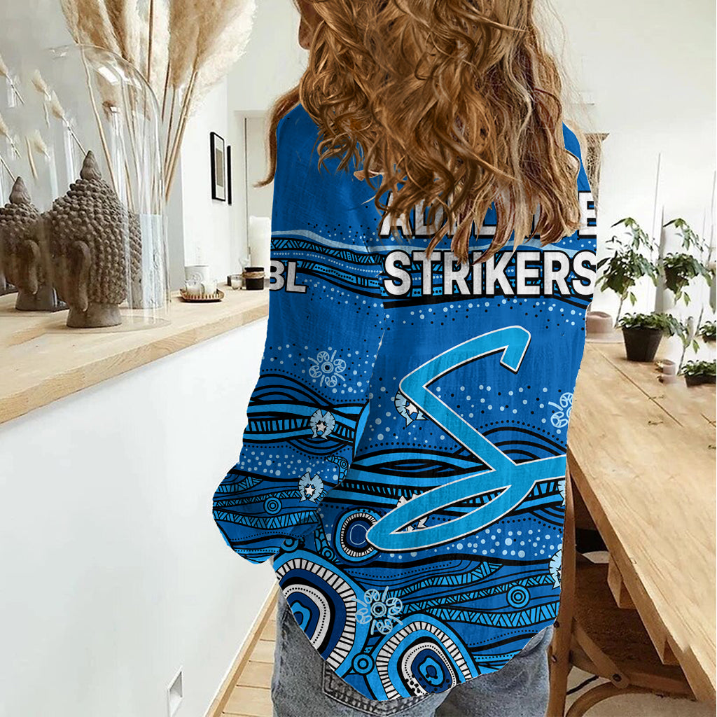 Australia Strikers Cricket Women Casual Shirt Indigenous 2023 LT9