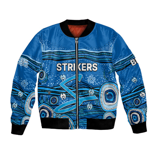 custom-text-and-number-australia-strikers-cricket-bomber-jacket-indigenous-2023