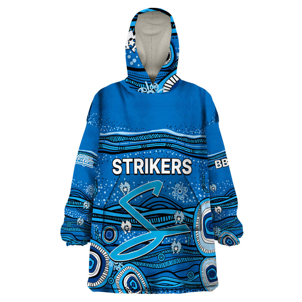 custom-text-and-number-australia-strikers-cricket-wearable-blanket-hoodie-indigenous-2023