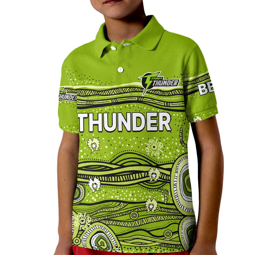 custom-text-and-number-australia-thunder-cricket-kid-polo-shirt-indigenous-2023