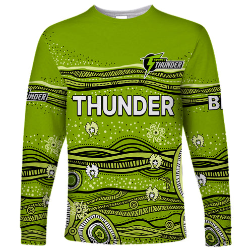 custom-text-and-number-australia-thunder-cricket-long-sleeve-shirt-indigenous-2023