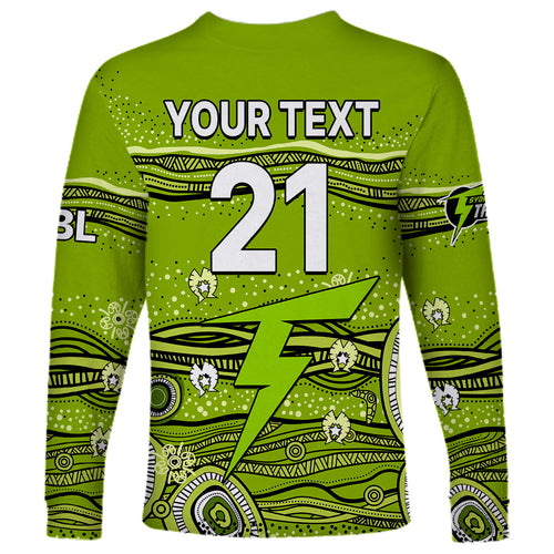custom-text-and-number-australia-thunder-cricket-long-sleeve-shirt-indigenous-2023