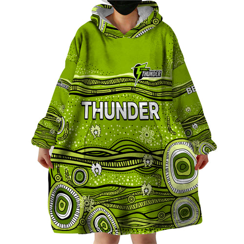 custom-text-and-number-australia-thunder-cricket-wearable-blanket-hoodie-indigenous-2023