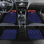 Custom India Cricket Car Mats Go Men In Blue Sporty Version