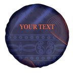 Custom India Cricket Spare Tire Cover Go Men In Blue Sporty Version