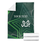 Custom Pakistan Cricket Blanket Go Shaheens Sporty Version