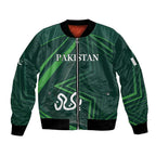 Custom Pakistan Cricket Bomber Jacket Go Shaheens Sporty Version