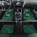 Custom Pakistan Cricket Car Mats Go Shaheens Sporty Version