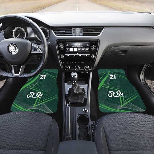 Custom Pakistan Cricket Car Mats Go Shaheens Sporty Version