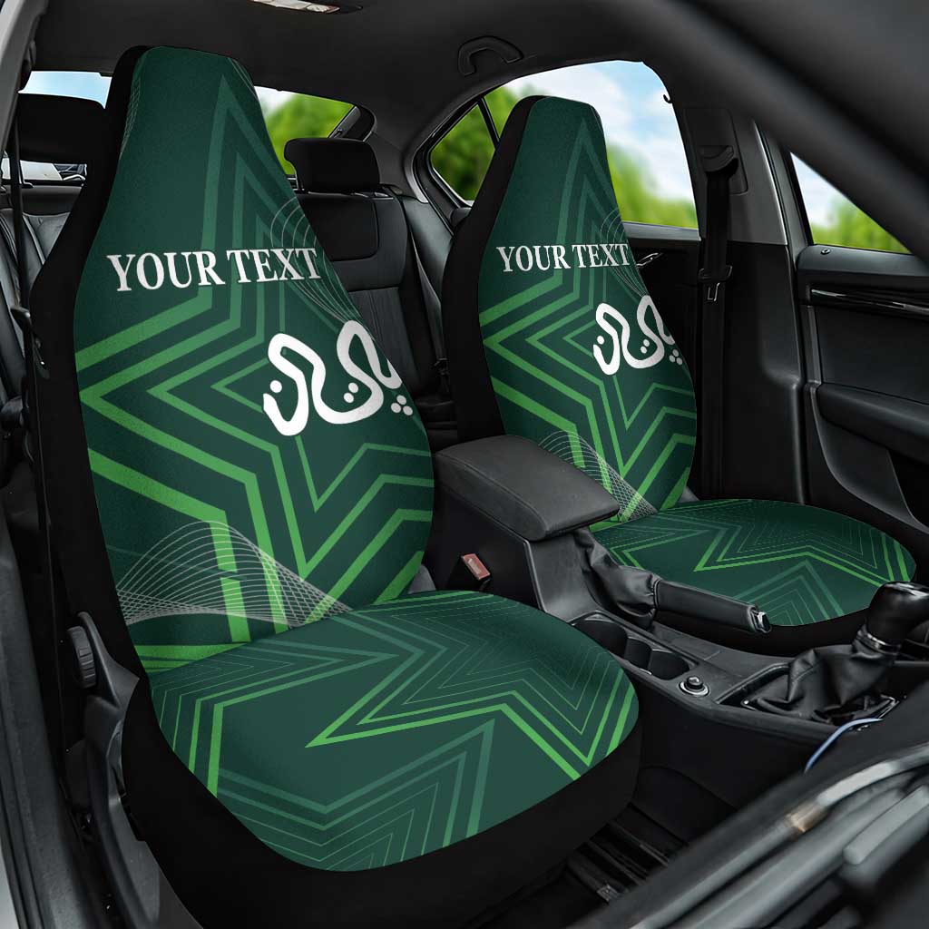 Custom Pakistan Cricket Car Seat Cover Go Shaheens Sporty Version