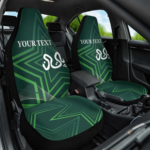 Custom Pakistan Cricket Car Seat Cover Go Shaheens Sporty Version