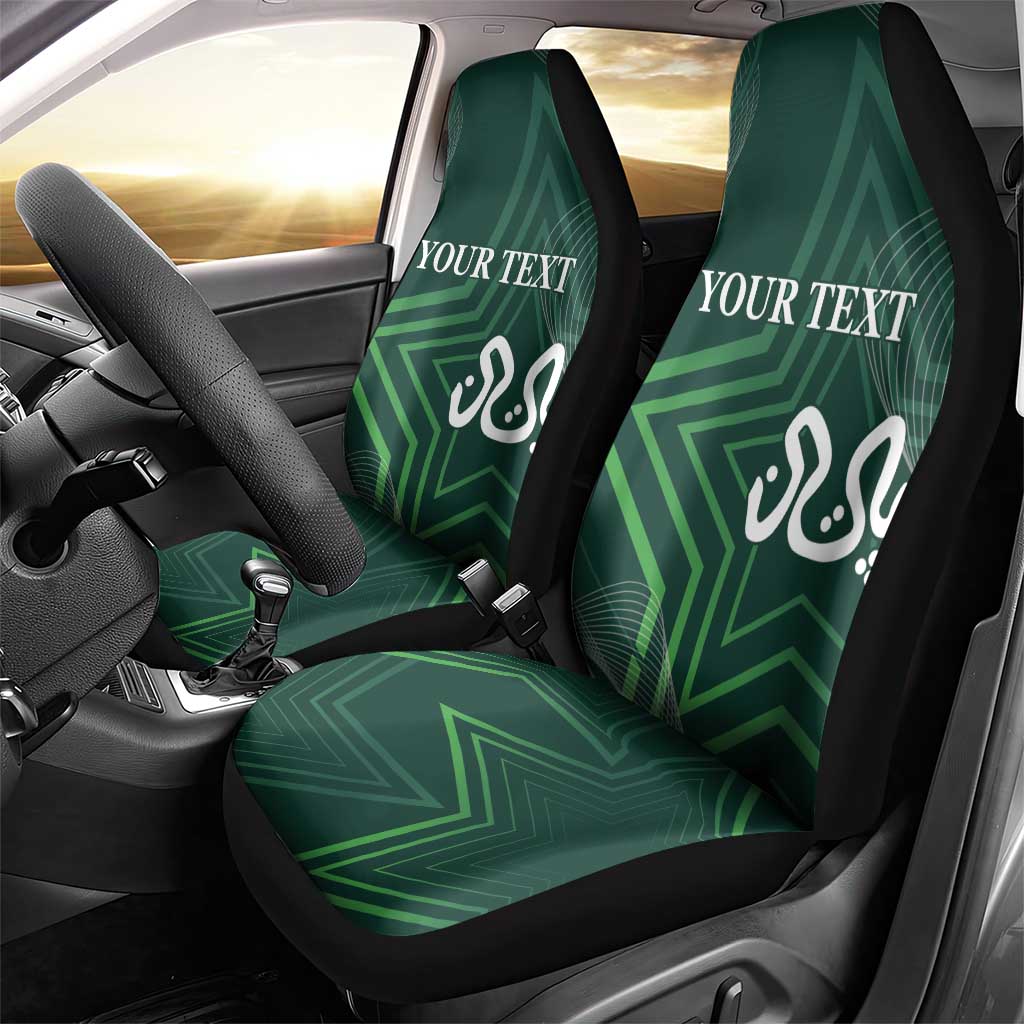 Custom Pakistan Cricket Car Seat Cover Go Shaheens Sporty Version