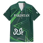 Custom Pakistan Cricket Family Matching Mermaid Dress and Hawaiian Shirt Go Shaheens Sporty Version