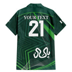 Custom Pakistan Cricket Family Matching Mermaid Dress and Hawaiian Shirt Go Shaheens Sporty Version