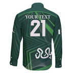 Custom Pakistan Cricket Family Matching Mermaid Dress and Hawaiian Shirt Go Shaheens Sporty Version