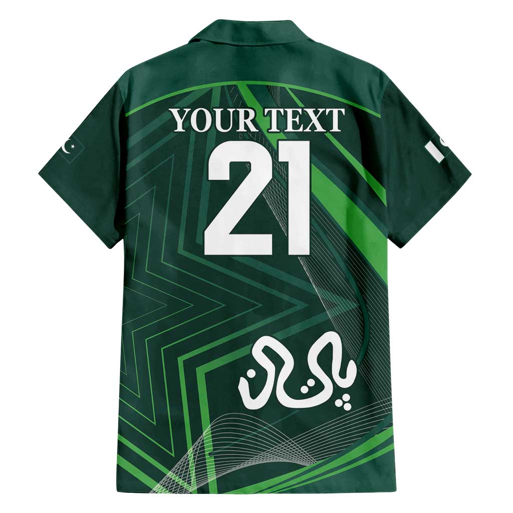 Custom Pakistan Cricket Family Matching Summer Maxi Dress and Hawaiian Shirt Go Shaheens Sporty Version
