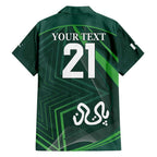 Custom Pakistan Cricket Family Matching Tank Maxi Dress and Hawaiian Shirt Go Shaheens Sporty Version