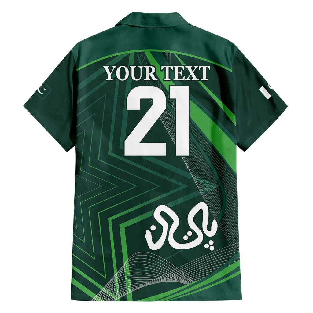 Custom Pakistan Cricket Hawaiian Shirt Go Shaheens Sporty Version
