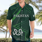 Custom Pakistan Cricket Hawaiian Shirt Go Shaheens Sporty Version