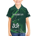 Custom Pakistan Cricket Hawaiian Shirt Go Shaheens Sporty Version