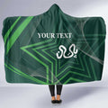 Custom Pakistan Cricket Hooded Blanket Go Shaheens Sporty Version