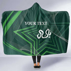 Custom Pakistan Cricket Hooded Blanket Go Shaheens Sporty Version