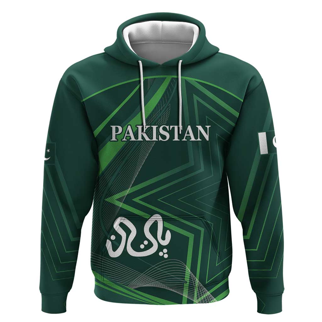 Custom Pakistan Cricket Hoodie Go Shaheens Sporty Version