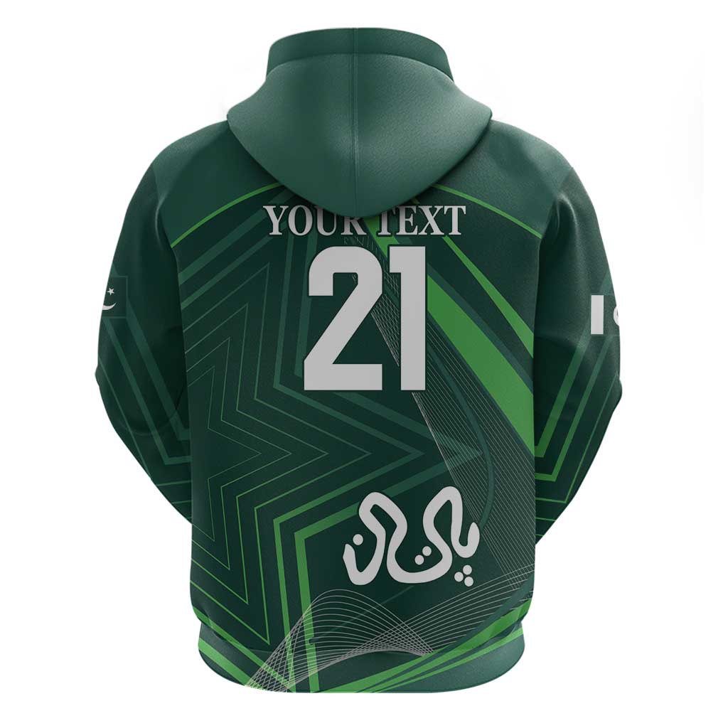 Custom Pakistan Cricket Hoodie Go Shaheens Sporty Version