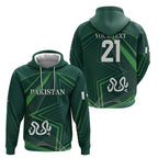Custom Pakistan Cricket Hoodie Go Shaheens Sporty Version