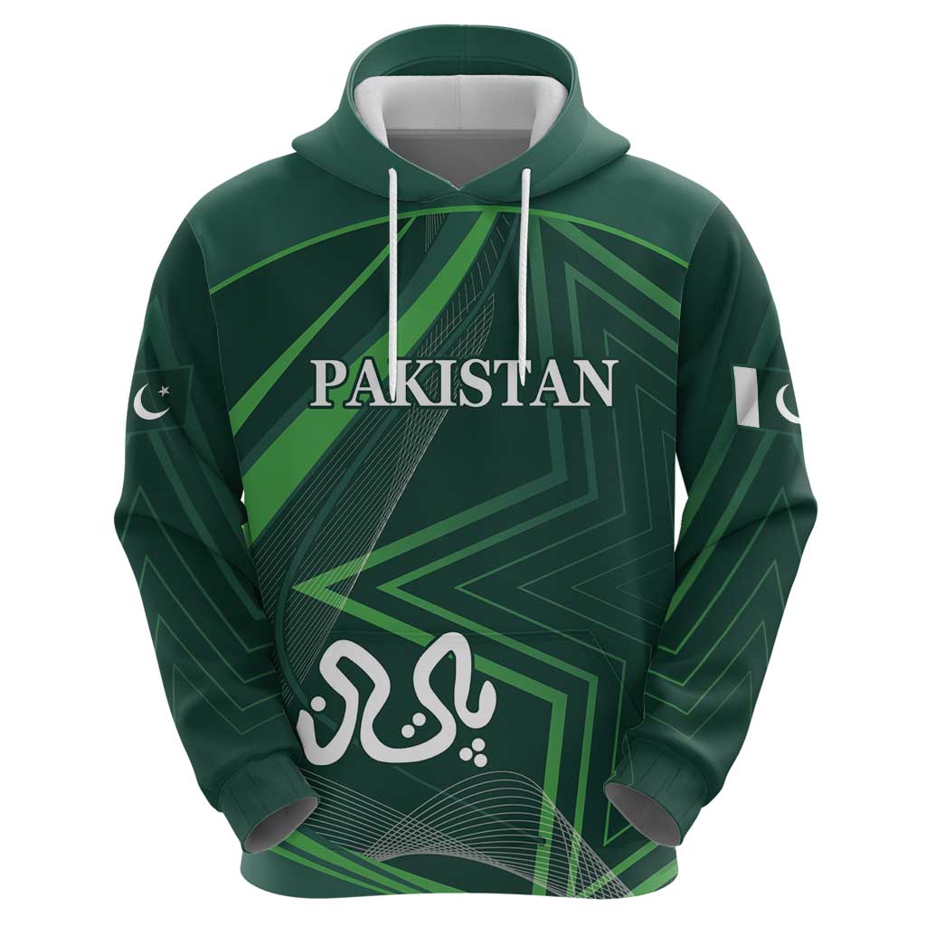 Custom Pakistan Cricket Hoodie Go Shaheens Sporty Version