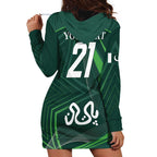 Custom Pakistan Cricket Hoodie Dress Go Shaheens Sporty Version